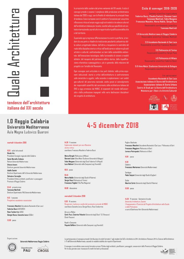 Quale architettura? Tendenze dell'architettura italiana del XXI secolo