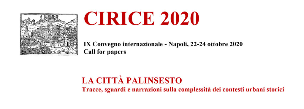 E' aperta la call for papers del IX Convegno Nazionale CIRICE dal titolo 