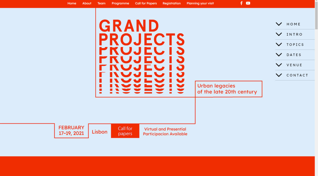 Throughout the last quarter of the twentieth century, the salvific model of Grand Projects affirmed itself as a final attempt to overcome the deterministic and extensive visions of Functional Planning which marked that very same century.