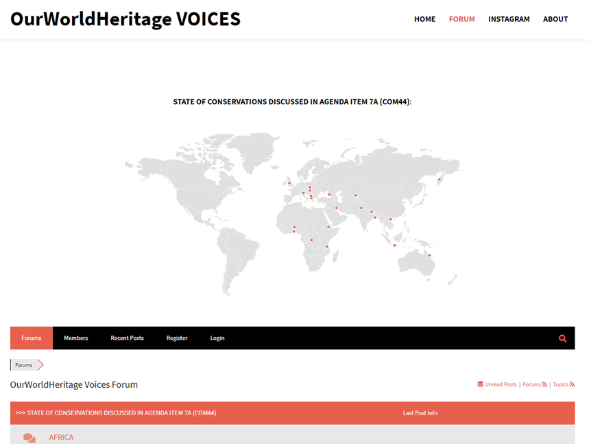 NEW FORUM: OWHvoices