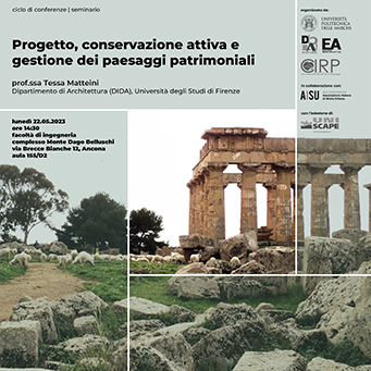 Progetto, conservazione attiva e gestione dei paesaggi patrimoniali