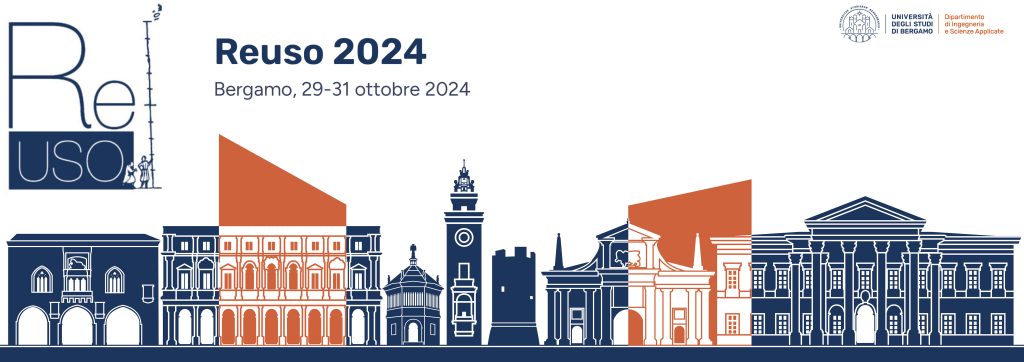 Si terrà a Bergamo dal 29 al 31 ottobre 2024 la XII edizione del convegno “REUSO 2024: documentazione, restauro e rigenerazione sostenibile del patrimonio costruito”