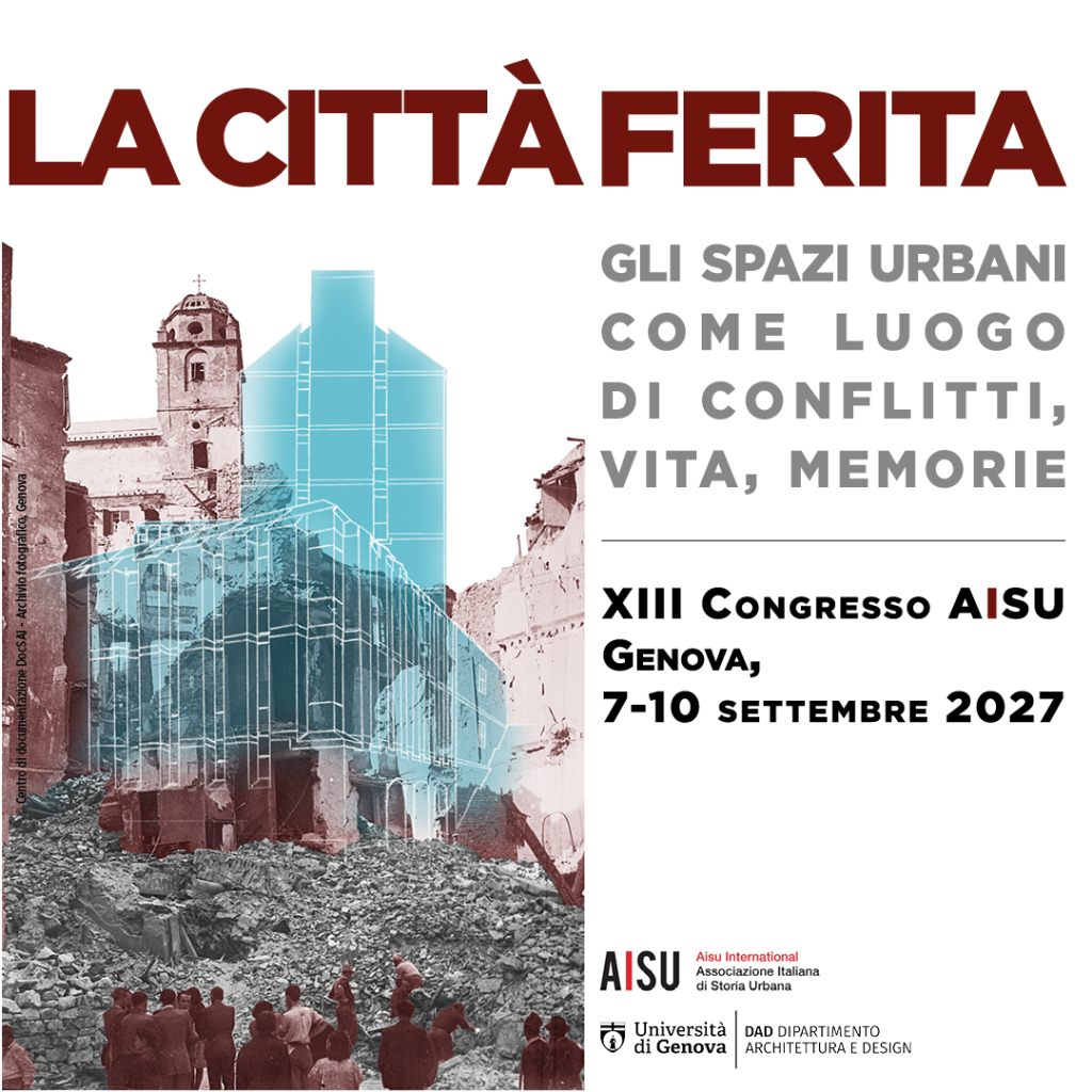 Aperta la Call for Papers del XIII Congresso AISU – Genova 2027